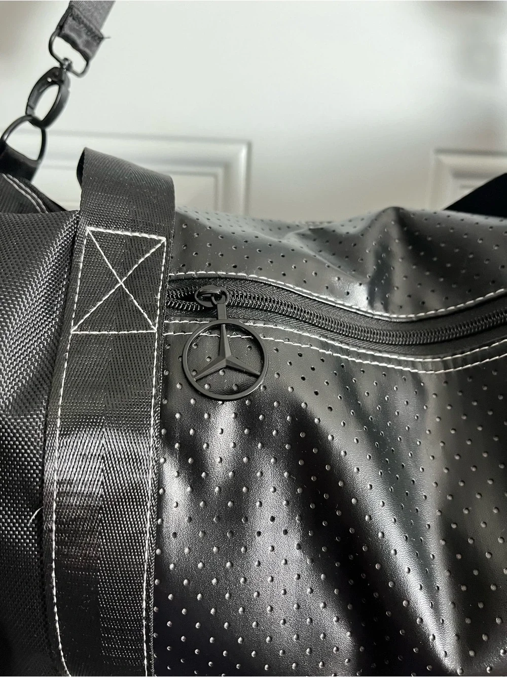 Mercedes-Benz Black Duffel Bag